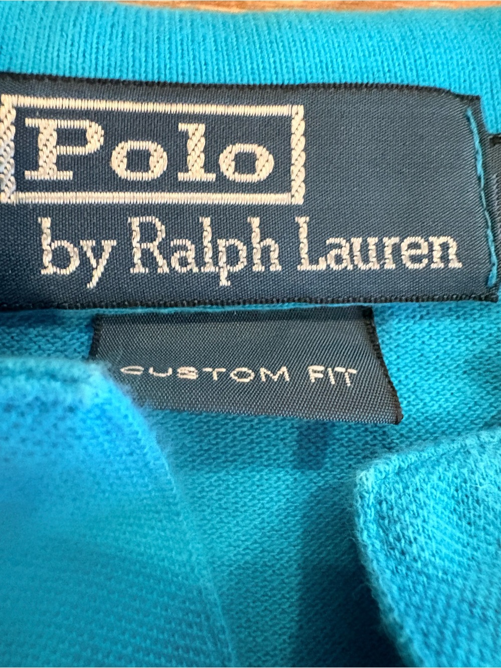 Polo Ralph Lauren USA Big Pony #3 Flag Polo Shirt Blue Men’s L - Picture 12 of 15